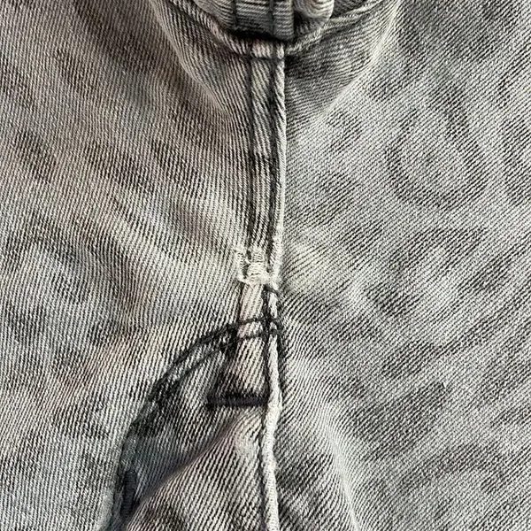 S.O.N.G. Leopard print jeans. Size 5. Blue - Image 3