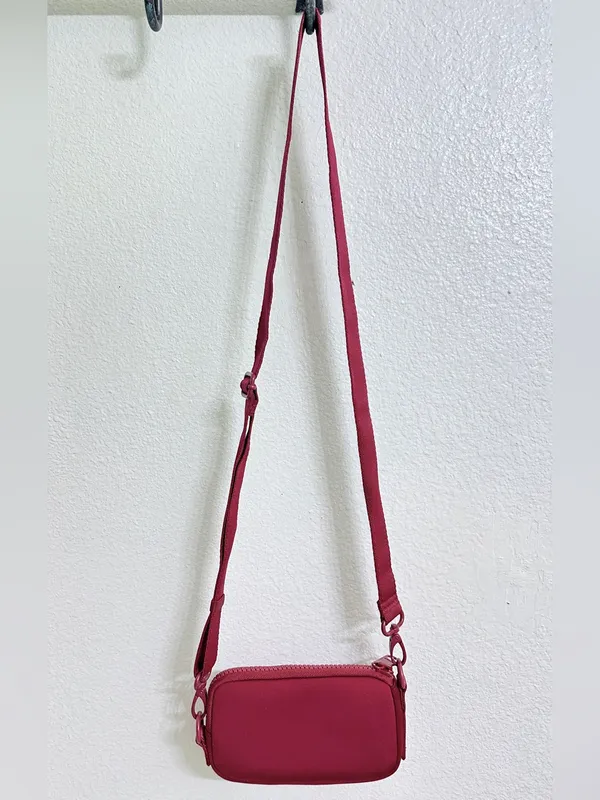 Limited Edition Dagne Dover x Sephora Mara Phone Sling – Burgundy - Image 6