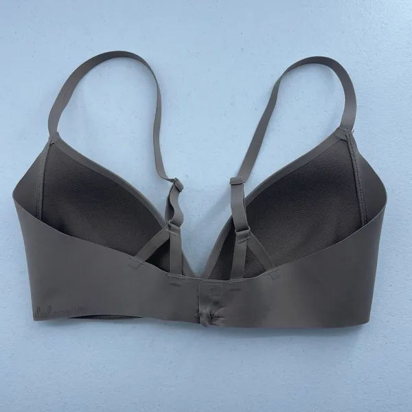 Lululemon Size 32C Bra Take Shape Molded Wireless Uplift Shape Soft Sand Beige - Image 5