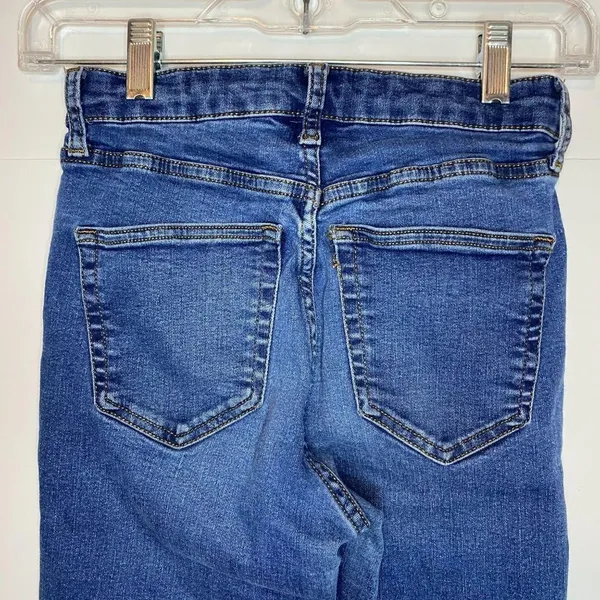 TopShop Moto Jeans 26×25.5 Cropped Skinny EUC - Image 3