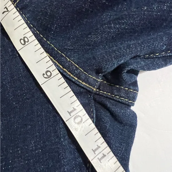 Levi's Classic Bootcut Dark Wash Jeans Size 12 Short W31 L30 - Image 7