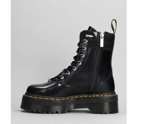Dr Martens Jadon II Hardware Leather Platform Boots - Image 4