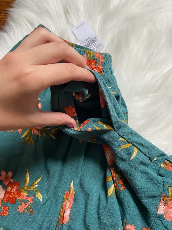 NWT american eagle floral flowy pants - Image 6