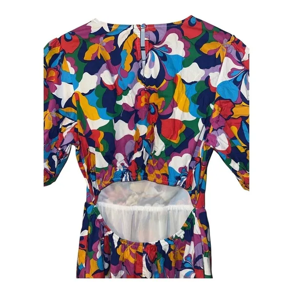 Flying Tomato Colorful Cut Out Midi Dress, Large‎ - Image 6