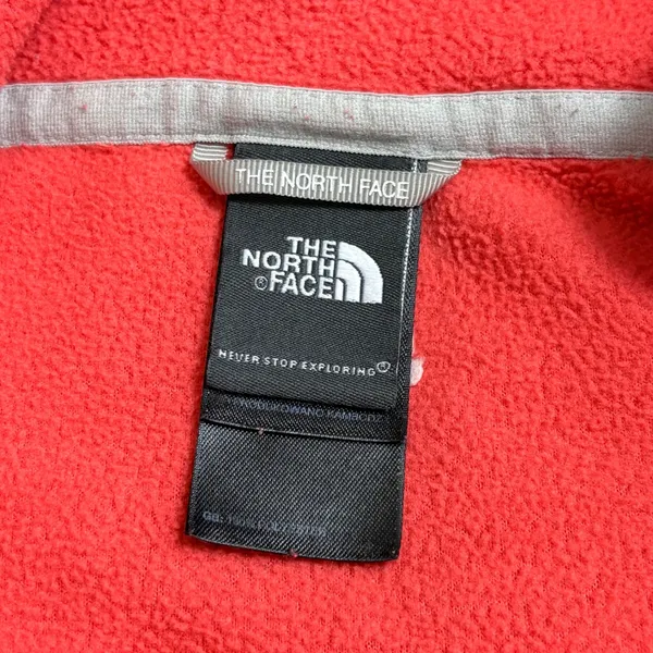 The‎ North Face Fleece 1/4 Zip Pullover Salmon Women S - Image 4