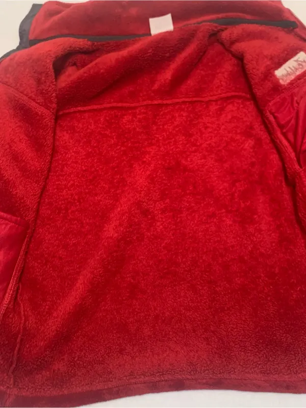 Alabama Crimson Tide KA Red Fleece Zip-Up Jacket Ladies Size Medium - Image 5