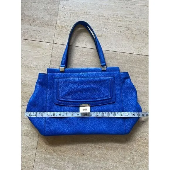 Kate Spade blue pebble‎ leather Tote Bag - Image 12
