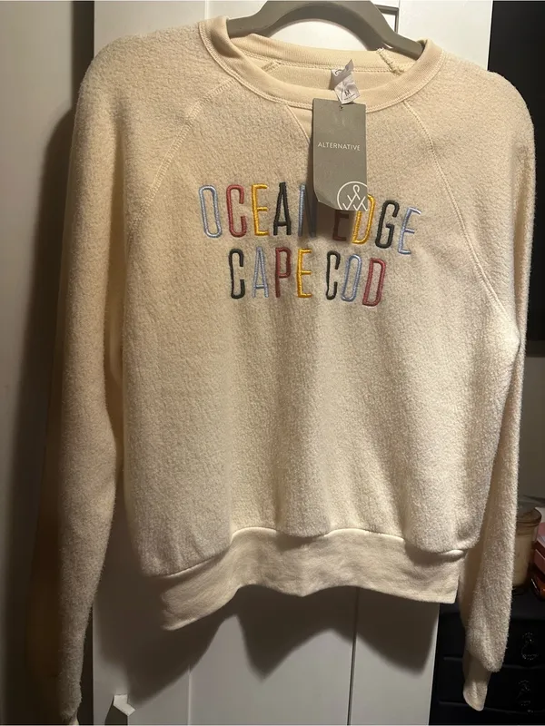 NWT Alternative Teddy Baby Champ Embroidered Crew Neck - Ocean Edge Cape Cod - Image 2