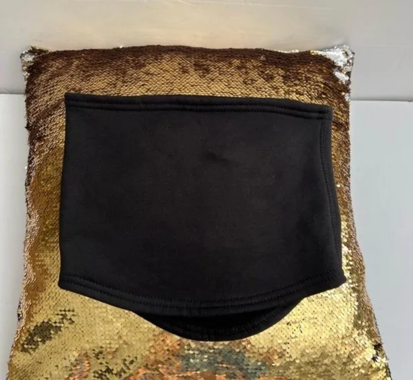 Unisex Thermal Fleece Neck Gaiter Black - Image 2