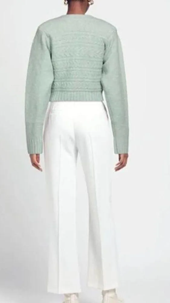 Women's Size Small Mint Green Sweater - Image 2