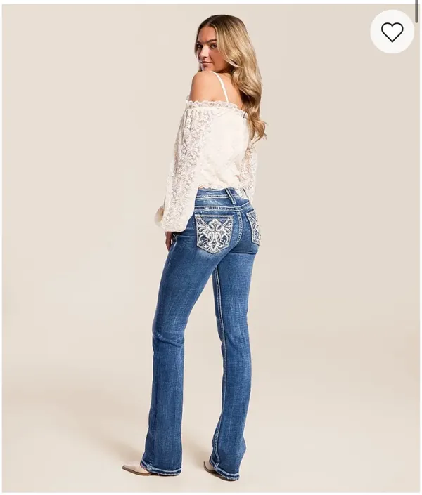 Miss Me Bootcut Jeans - Image 2