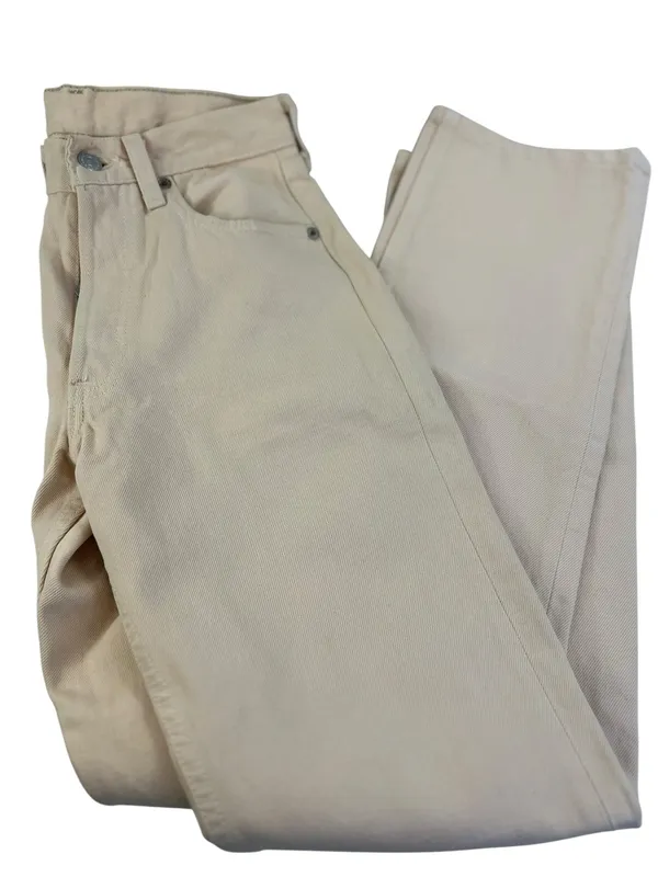 Levi’s 501 button fly Vintage peach pink denim jeans size 26” x 31.5” red tab - Image 7