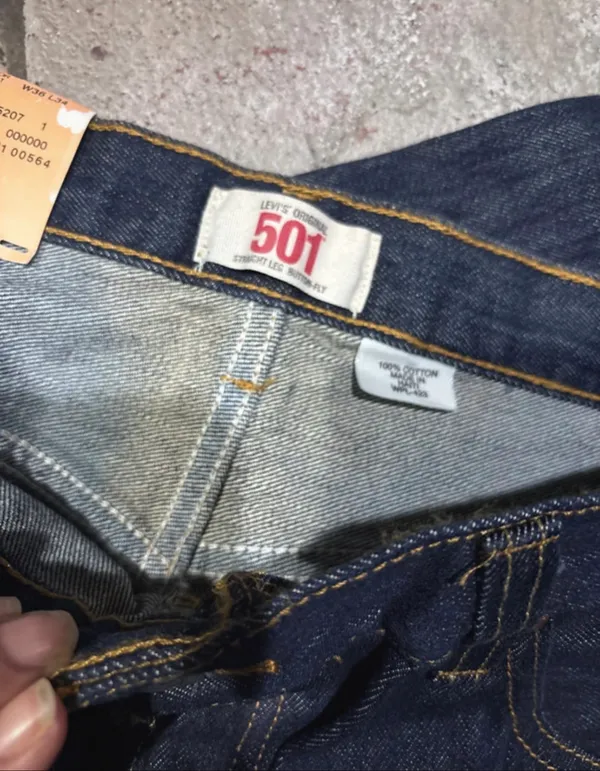 Vintage 501 Levi’s Jeans Button Fly - Image 3