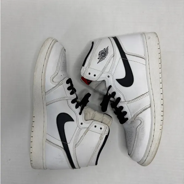 2016 Nike Air Jordan 1 Yin Yang White Black 6Y Womens 7.5 - Image 3