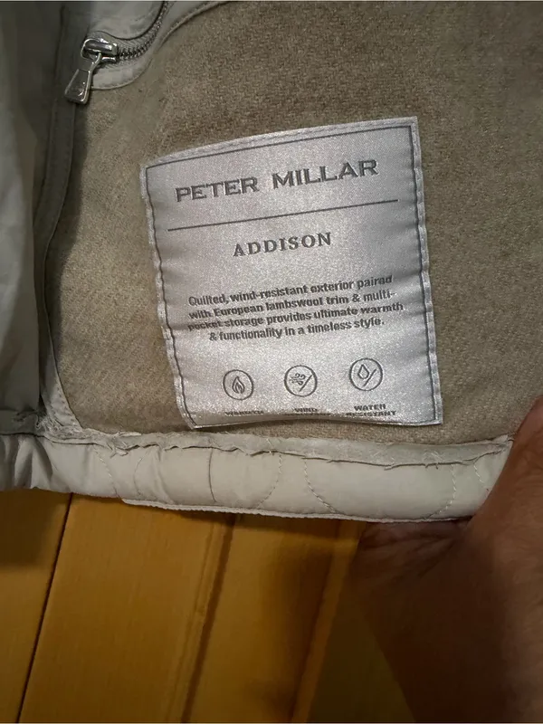 A. Lange & Söhne x Peter Millar Quilted Travel Vest Truffle (Size M) Rare Watch - Image 5