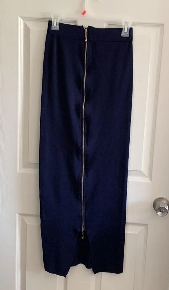 Long skirt dress Blue Size M - Image 2