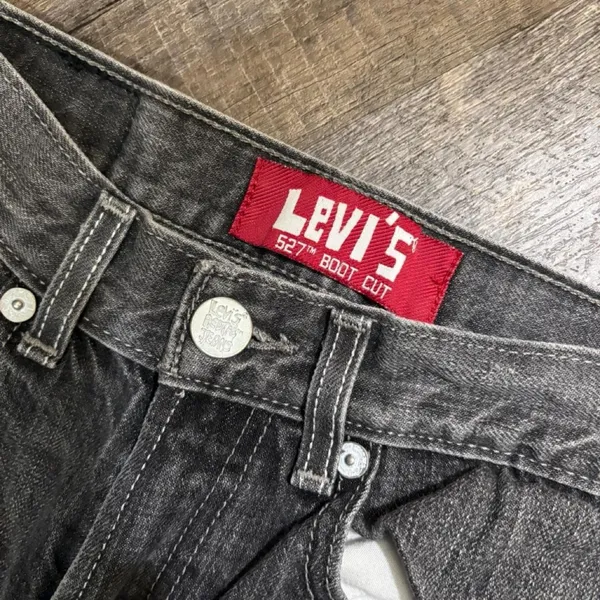 Levi's black bootcut jeans Size 27"‎ - Image 2