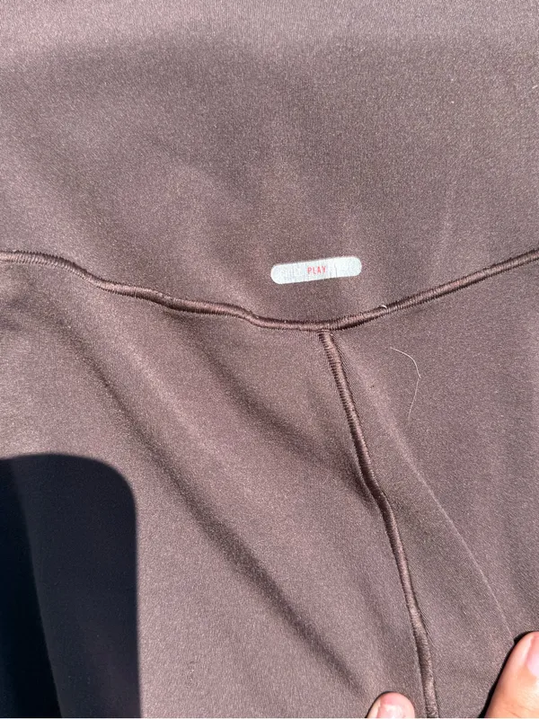 aerie Cocoa Brown Active Leggings - Image 3