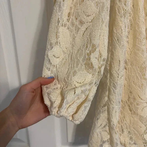 Free People Ruby Lace Mini Dress - Image 6