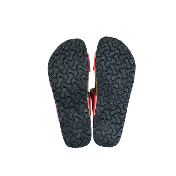 Birkenstock BIRKI'S Leather Strapy Sandal L6/M4 Coral Everyday Resort Coastal Made In German - Image 9