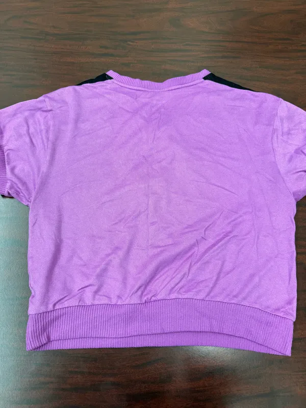 Disney The Nightmare Before Christmas Short Sleeve Purple Sleep Shirt Size Medium - Image 3