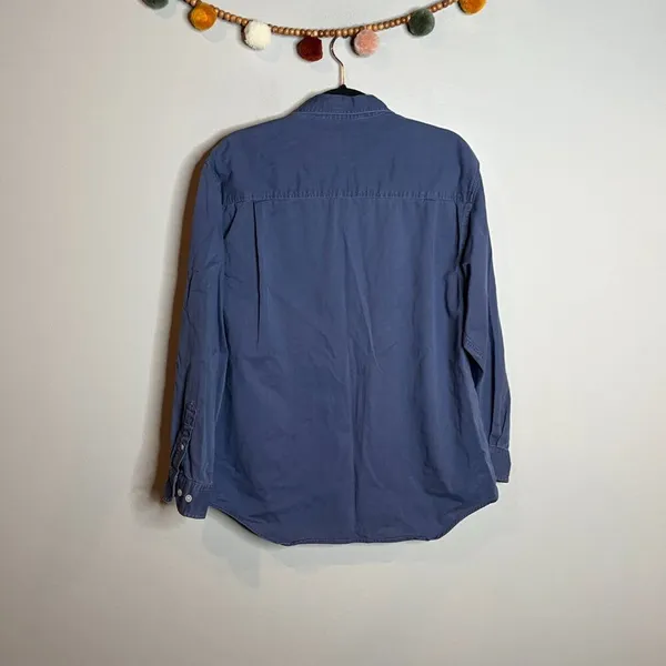 Vintage Disney Winnie the Pooh blue button down shirt - Image 5