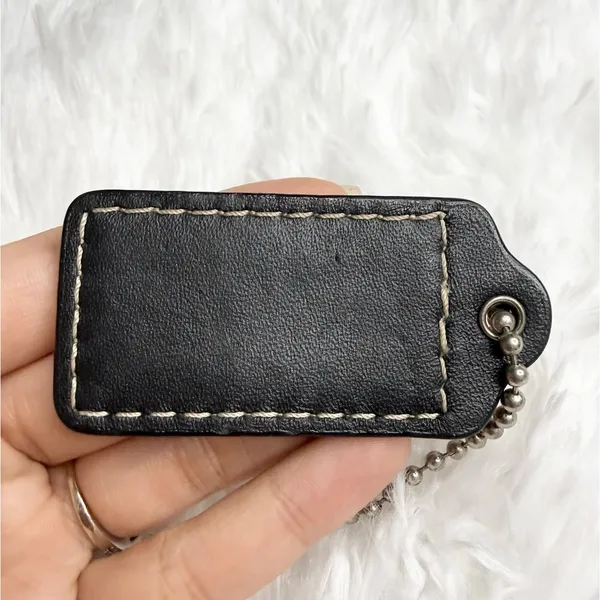 2” COACH Fob Bag Charm Hang tag Hangtag - Image 2