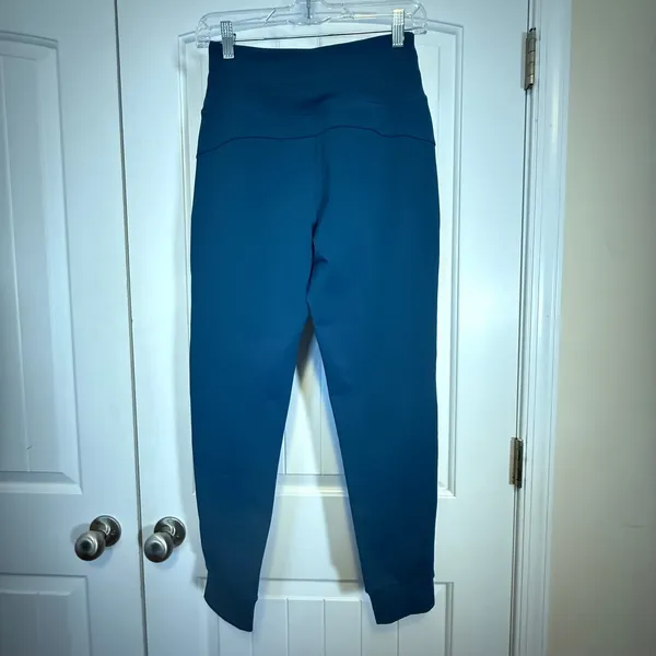 Gradual Womens XS High Waisted Joggers Teal Blue Athletic Sweatpants Run Gym NWT - Image 3