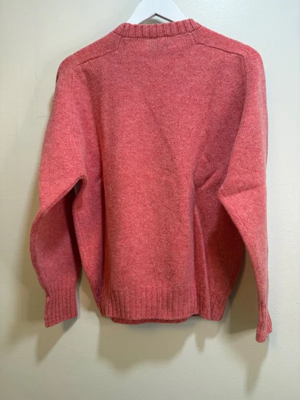 The Moors Lord Jeff Tight Knit Lagenlook Textured Crewneck Sweater 1980s Med - Image 4