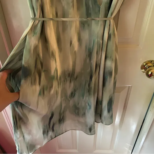 H&M Chiffon Patterned Dress Romper - Image 10