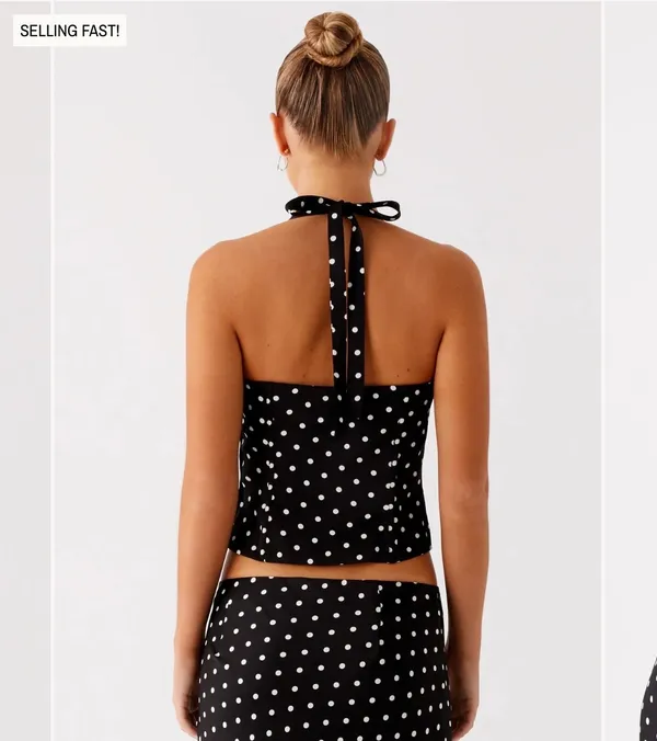 Pepper Mayo Polka Dot Top - Image 2