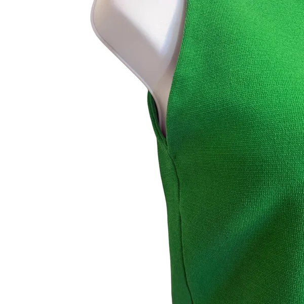 HOUSE OF HARLOW 1960‎ Kelly Green Mock Neck Ribbed Knit Top NWOT Size Small - Image 4