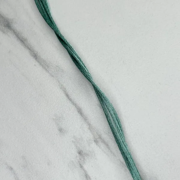 Chico's Silver Tone Faux Turquoise Beaded Pendant Necklace ✨ - Image 9