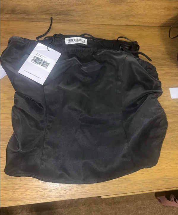 Black Strapless Princess Polly Top - Image 4