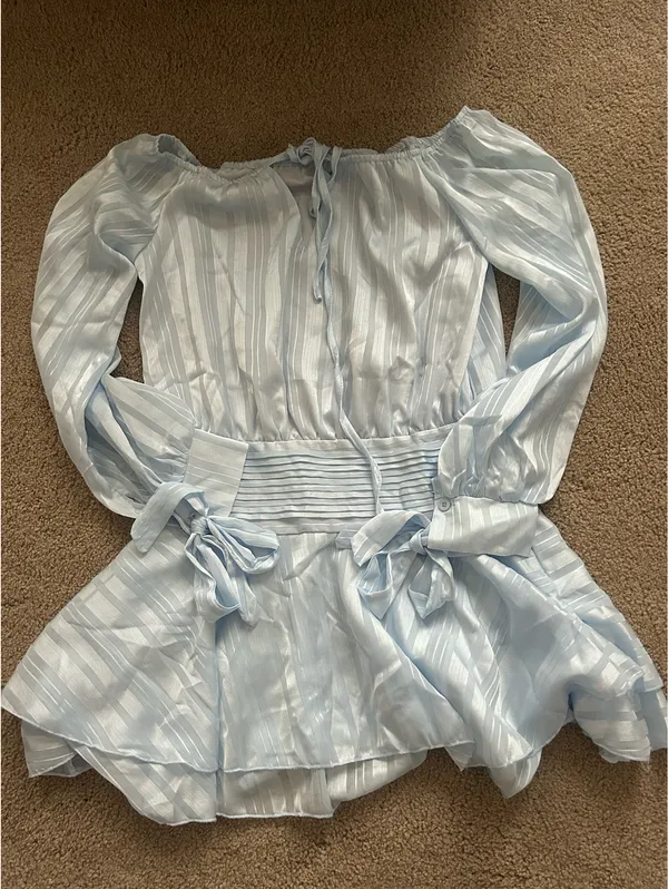 Amazon Blue Dress - Image 2