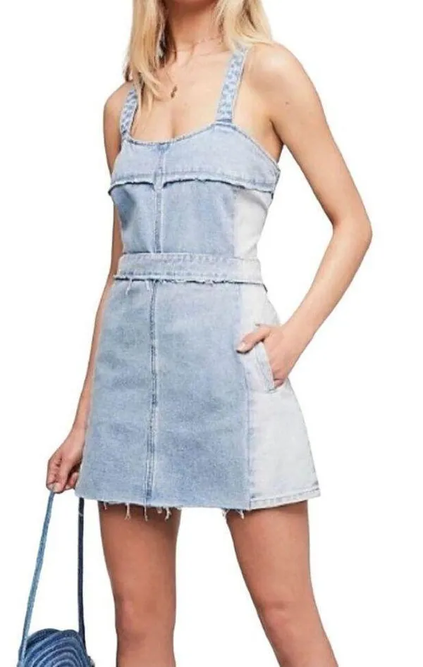 BLANKNYC NetGlow Denim Dress XS - Image 3