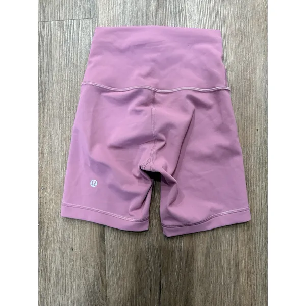 Lululemon Pink Bike Shorts Size‎ 0 High Waist - Image 3