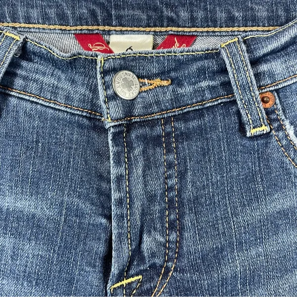 Lucky Brand Blue Straight Leg Jeans Classic Style - Image 3