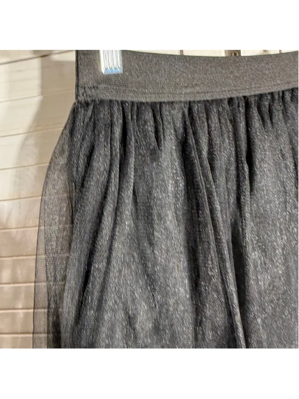 Spirit Halloween black lace mini skirt witch costume whimsigoth black swan fairy - Image 3
