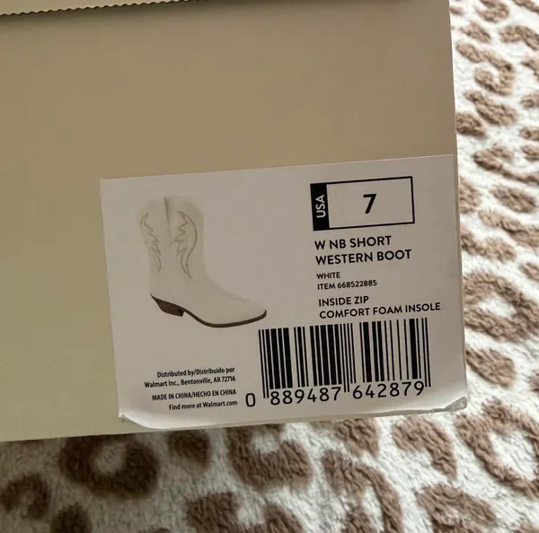 White No Boundaries Western Boots - Image 7