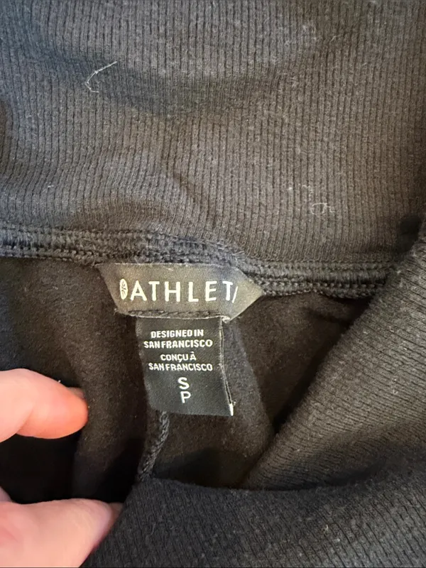 Athleta Black Coaster Luke High Rise Jogger Size Small - Image 2