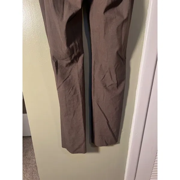 The Limited Women's Size 00 Short Drew Fit Dress Pants Trousers Chocolate Brown - Image 9