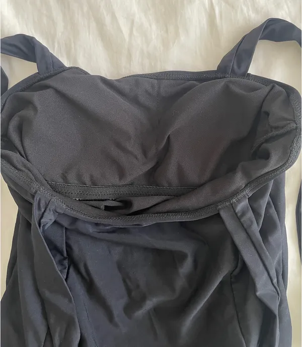 One Piece Swimsuit Black - Image 3