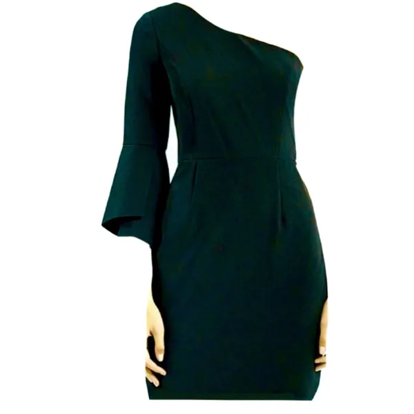 MILLY Sandrine Green Dress - Image 2
