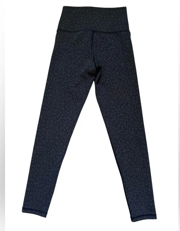 Offline By Aerie Black Leopard Print Leggings - Image 2