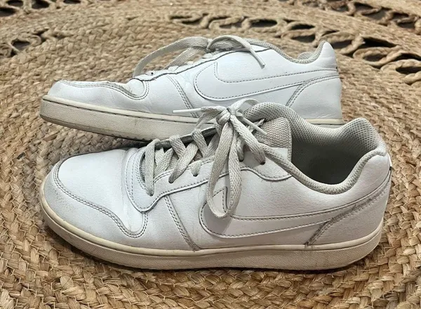 Nike Ebernon Low AQ1779-100 Women's White Sneaker Shoes Size US 9 - Image 4