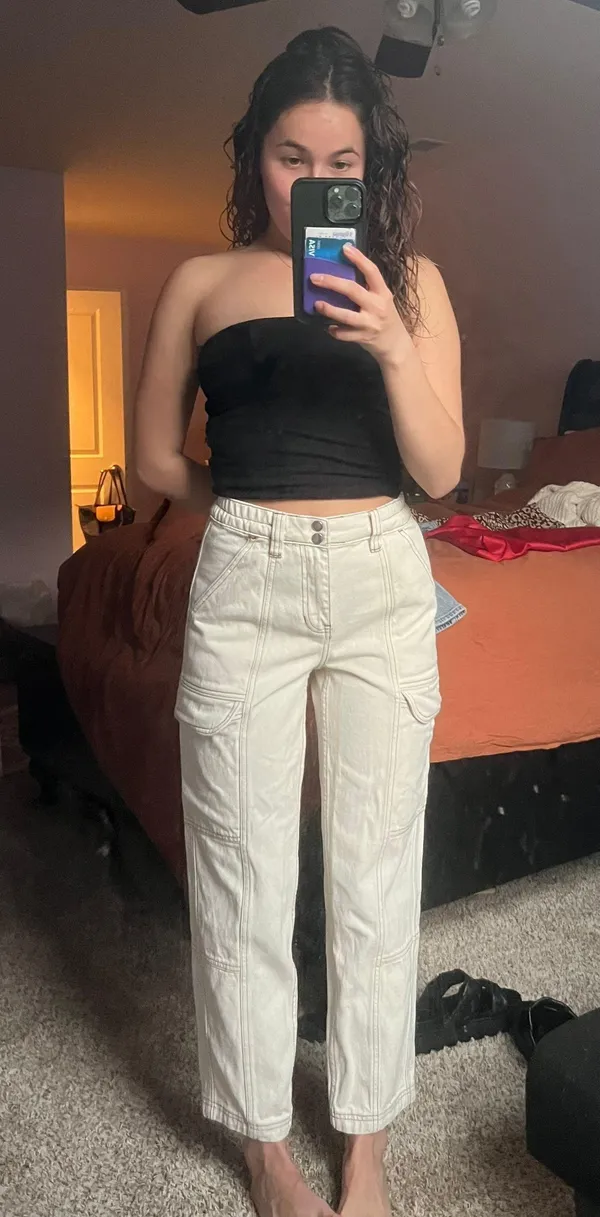 PacSun Bone Cargo Pants - Image 3