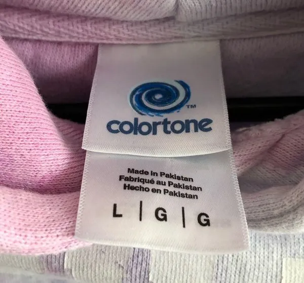 Colortone Bills Mafia Pastel Tie Dye Hooded Sweatshirt Size Large - Image 8