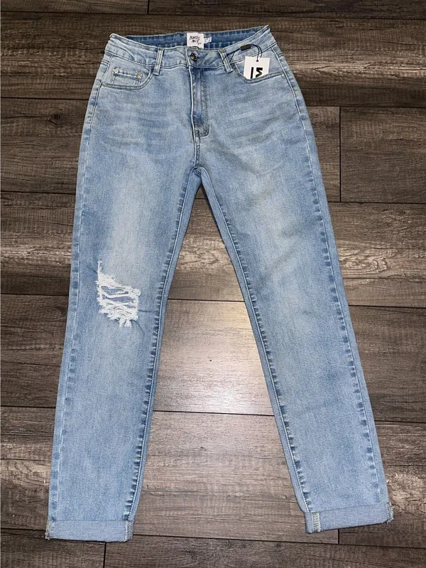 Princess Polly Ripped Jeans - Image 3