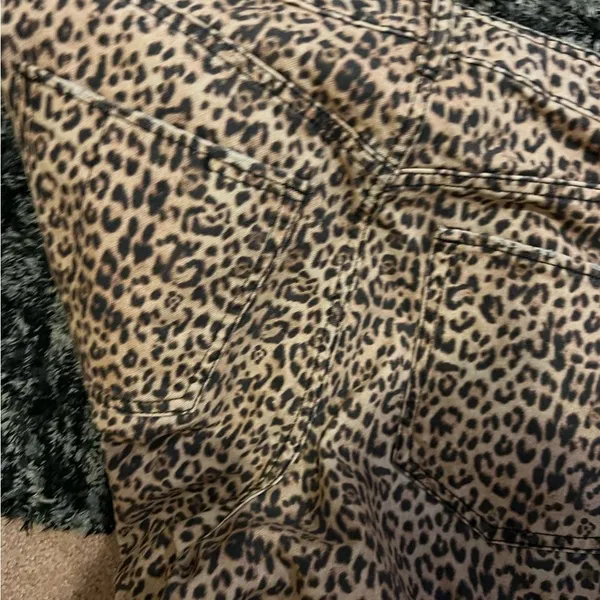 River island high rise animal print‎ jeans 14 - Image 9